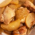 クックLZ7E8G☆'s cooksnap of when they made 鳥と大根の煮物.