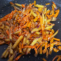 ひびはは☆'s cooksnap of when they made かぼちゃとさつまいものきんぴら.