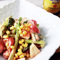 もぐドン's cooksnap of when they made ☆ﾟ.+アスパラのオーロラサラダ+.ﾟ☆.
