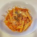 mari403's cooksnap of when they made ツナとトマトのペンネ.