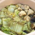 rs's cooksnap of when they made Ｗスープ!?で醤油ちゃんこ鍋のだし.
