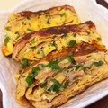 ぴあのちゃん95's cooksnap of when they made めちゃ旨♪ねぎマヨベーコンだし巻き玉子.