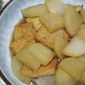 クック6DDPP8☆'s cooksnap of when they made ごま油香る☆大根とさつま揚げの煮物☆.