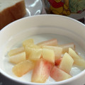 ☆あいちゃん's cooksnap of when they made ✿ちょっと贅沢✿桃ヨーグルト.
