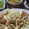 maaa。's cooksnap of when they made 照りマヨ！超簡単焼き鳥丼！.