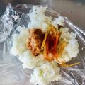 ねっちゃんっ's cooksnap of when they made 唐揚げおにぎり♪.