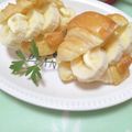 ぱふ♪'s cooksnap of when they made クロワッサン バナナ マヨネーズ.