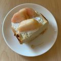 クックあさみちゃん's cooksnap of when they made 桃とヨーグルトのトースト.