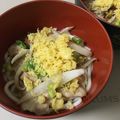 puniＫ's cooksnap of when they made あったまれ～♪懐しスキー場の豚バラうどん.