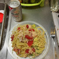 ニッシーマン's cooksnap of when they made トマトとアボカドの冷製パスタ.