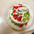 さやティー's cooksnap of when they made 簡単ジェンダーリビールケーキ.