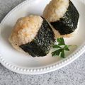 ぱふ♪'s cooksnap of when they made 簡単美味しい鮭おにぎり(^ ^).
