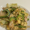 クックまゆころ's cooksnap of when they made ゴーヤーとふわふわたまごの炒め物.