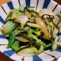 ✿佳✿'s cooksnap of when they made 白菜の塩昆布あえ.