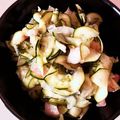 ゆっきい９'s cooksnap of when they made 生のズッキーニと新玉ねぎのマリネ♪.