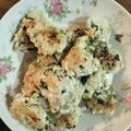 よーこ☆ガッキー's cooksnap of when they made 幼児食。小松菜入り豆腐バーグ.