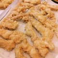 ばたみそーぱん☆'s cooksnap of when they made 鶏胸★スパイシースティックフライドチキン.