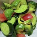 クックVJVT8E☆'s cooksnap of when they made アボカド&トマト&きゅうりサラダ.