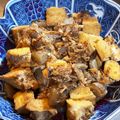 こむきむこ's cooksnap of when they made 簡単10分◎味しみちぎり厚揚げこんにゃく.