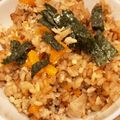 ゆちゃぷに's cooksnap of when they made 鶏そぼろと生姜の炊き込みごはん.
