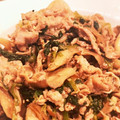 ★か☆な★'s cooksnap of when they made ほうれん草と豚肉のごま味噌炒め.