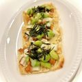 悠LOVE航's cooksnap of when they made うす揚げに枝豆ちくわチーズ☆ポン酢でー.