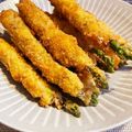 t0mt0mt0m's cooksnap of when they made 旬の甘さ～アスパラガスの豚肉巻きフライ.