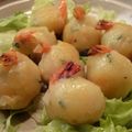 naonaos's cooksnap of when they made もっちり！エビじゃがまんじゅう.