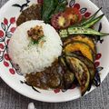 ＰＵＣＫ's cooksnap of when they made パパッと簡単♡夏野菜たっぷりキーマカレー.
