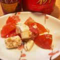ゆなっちママ's cooksnap of when they made トマトとモッツァレラチーズのサラダ.