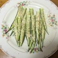 三樹の母's cooksnap of when they made 簡単めちゃ美味☆トースターで焼きオクラ♪.
