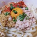 akachy7☆'s cooksnap of when they made 冷凍うどんで～ツナ納豆ぶっかけうどん～.