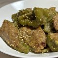 ☆あいちゃん's cooksnap of when they made ピーマンの肉詰め☆照り焼き味.