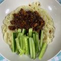 家出ん。's cooksnap of when they made かんたん美味しい！ジャージャー麺♡.