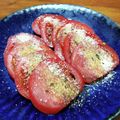 YCHキッチン's cooksnap of when they made トマトと粉チーズのカプレーゼ風.