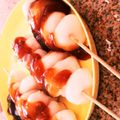 クックYRGCOQ☆'s cooksnap of when they made 餅粉で作る☆もちもちっ☆みたらし団子.