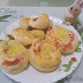 みかかめ's cooksnap of when they made HBで簡単！ハムロールパン！.