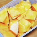 クックY08S17☆'s cooksnap of when they made 一口サイズで美味しいメロンの切り方.