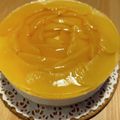 さくu_u。's cooksnap of when they made 桃缶で✿桃のムースケーキ✿.
