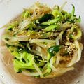 azbjbn's cooksnap of when they made もやしときゅうりのごまみそ和え.