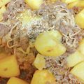 むいんとす's cooksnap of when they made 新じゃがいもと牛肉の韓国風ピリ辛えのき.