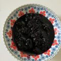 ほっほ's cooksnap of when they made ★レンジで簡単★ブルーベリージャム.