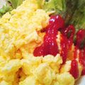 失敗１００回成功２回's cooksnap of when they made ホテル朝食のスクランブルエッグ.