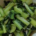 ちゃんたか35's cooksnap of when they made 小松菜のしらすじゃこ炒め.