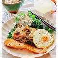 ＴＷＯＨＥＡＲＴＳ's cooksnap of when they made じゃこドレッシングの大根サラダ＊.