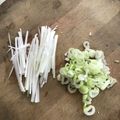 Ruriluru's cooksnap of when they made しらがねぎ 葉ネギ千切り.