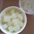 四つ葉のうさぎ's cooksnap of when they made 夏のおやつ。冬瓜の蜂蜜生姜煮.
