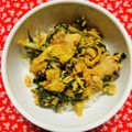 チェックのミニくま's cooksnap of when they made 豚キムチ＊卵でとじてまろやかに✨.
