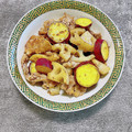 コムギ大好き's cooksnap of when they made さつまいもとれんこんの深煎りごま炒め.
