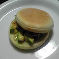 亜久里's cooksnap of when they made アボカドタルタルサンドでハッピー♡.